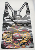 NEW Mens Workout NPC Bodybuilding Wear Cotton Tank Top Gym Clothing Camo