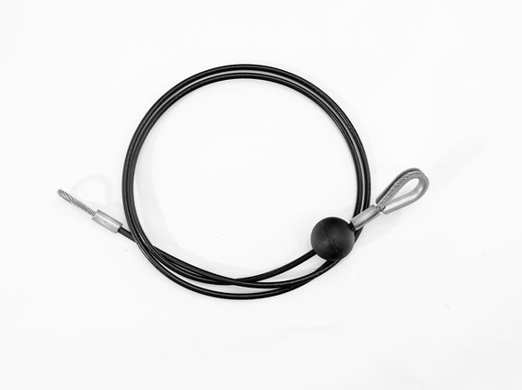 Spud Inc Cable with ball stop