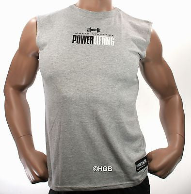 NEW Mens Graphic Tee MONSTA Bodybuilding Wear PowerLifting T Shirt Gym Clothing