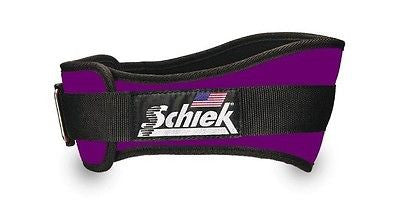 NEW Schiek Model 2006 Nylon Purple Weight Lifting Belt Strong Velcro closure