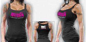 NEW Womens Workout Wear MONSTA Bodybuilding Gym Clothes URBAN Tank Top