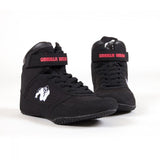 Bodybuilding Shoes Gorilla Wear High Tops Weight Lifting Black or Red All Sizes New