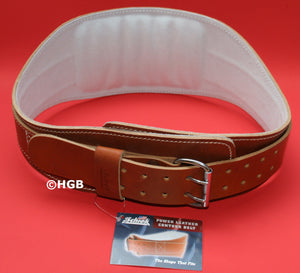 NEW Schiek Model L2006 Power Contour Leather Padded WeightLifting Belt FREESHIP