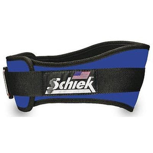 NEW Schiek Model 2006 Nylon Royal Blue Weightlifting Belt Patented Velcroclosure