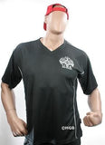 NEW Mens Workout NPC Bodybuilding Wear V-Neck Dri-Fit Shirt Gym Clothing AllSize