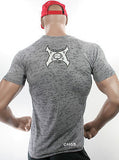 Mens T SHIRT X2X Bodybuilding Wear CAMO BURNOUT T-Shirt Gym Clothing NEW