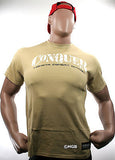 NEW Mens Graphic Tee MONSTA Bodybuilding Wear OVERCOME PAIN TShirt Gym Clothing