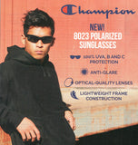 Champion Sunglasses CU8023CA Polarized Black Lens 100% UVA, B, C Anti Glare NEW