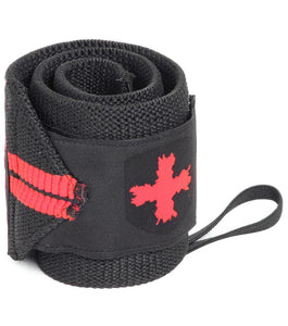 Harbinger HumanX Red Line 18" Wrist Wraps Thumb Loop Weight Lifting CrossFit