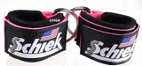 Schiek Ankle Straps Cuffs 1 Pair Pink Model 1700 D Ring Cable Attachment Cuff